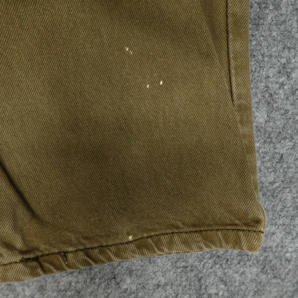 Levi's 550 Jeans Mens 31x32 Olive Brown Relaxed Fit‎ Tapered Leg Denim Cotton